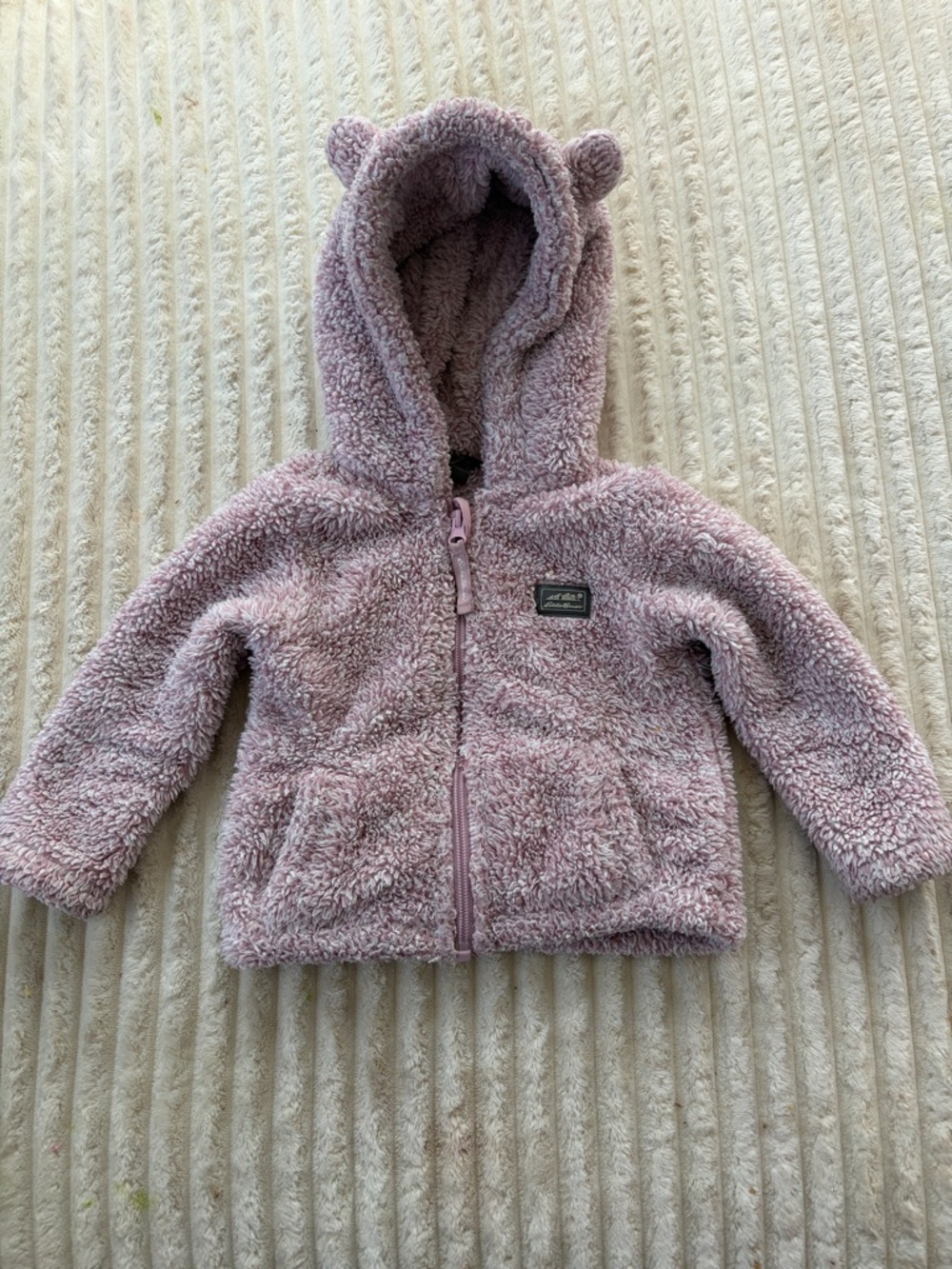 🚨Eddie Bauer🚨 Light Pink Plush Hooded Jacket